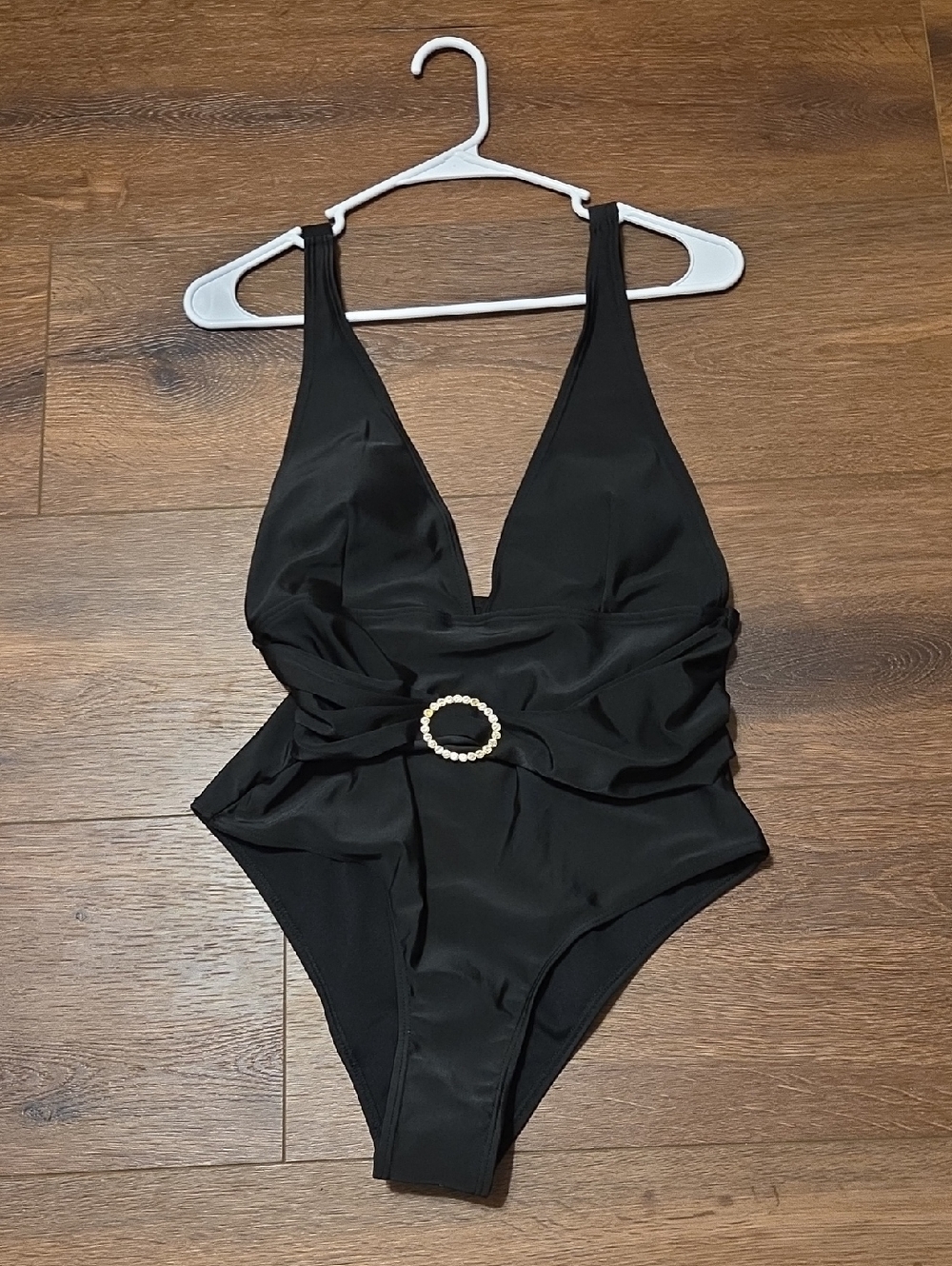 No Name Brand Ladies Black Large Swimsuit